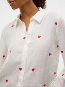 Vero Moda VMKIMMI Hemd -Bright White - 10327645