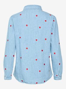 Vero Moda VMLOVIE Jeanshemd -Light Blue Denim - 10327648