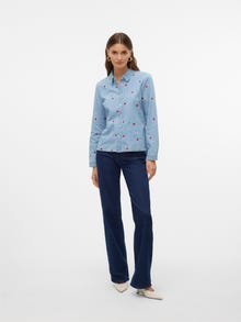 Vero Moda VMLOVIE Jeanshemd -Light Blue Denim - 10327648