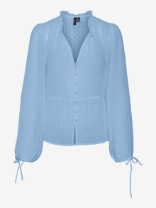 Vero Moda VMKIA Hemd -Chambray Blue - 10327652