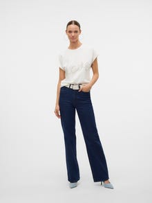 Vero Moda VMPEARL T-shirts -Snow White - 10327668