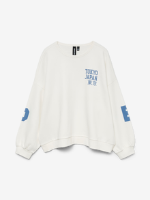 Vero Moda SNMALY Sweatshirt -Snow White - 10327670