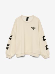 Vero Moda SNMALY Sweatshirt -Birch - 10327670