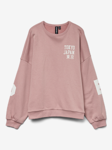Vero Moda SNMALY Sweatshirt -Woodrose - 10327670
