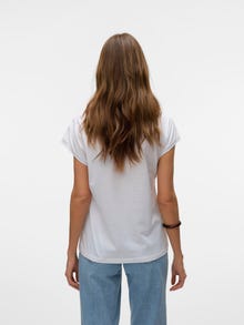 Vero Moda VMLUNA T-shirt -Bright White - 10327678