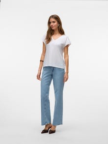 Vero Moda VMLUNA T-shirt -Bright White - 10327678