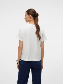 Vero Moda VMMETTE T-Shirt -Snow White - 10327679
