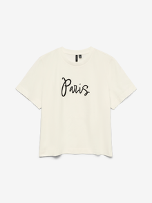 Vero Moda VMMETTE T-Shirt -Snow White - 10327679