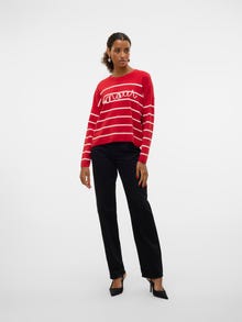 Vero Moda VMARIA Pullover -Salsa - 10327681