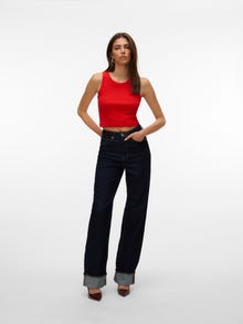Vero Moda VMCHLOE Góra -Fiery Red - 10327684