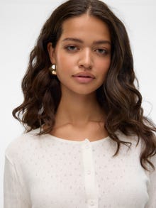 Vero Moda VMISA Cardigan -Bright White - 10327694