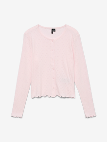 Vero Moda VMISA Strickjacke -Pink-A-Boo - 10327694