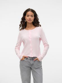 Vero Moda VMISA Strickjacke -Pink-A-Boo - 10327694