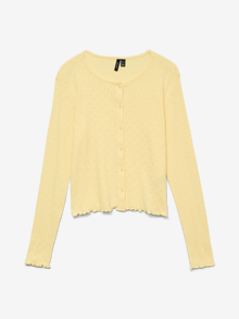 Vero Moda VMISA Cardigan -Mellow Yellow - 10327694