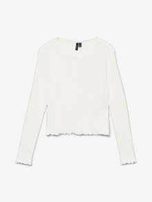 Vero Moda VMISA Strickjacke -Snow White - 10327694