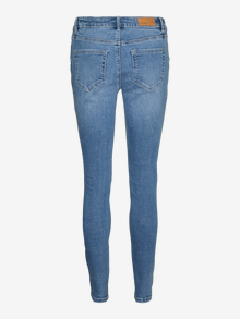 Vero Moda VMCFLASH Średni stan Krój skinny Jeans -Medium Blue Denim - 10327701