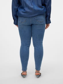 Vero Moda VMCFLASH Średni stan Krój skinny Jeans -Medium Blue Denim - 10327701