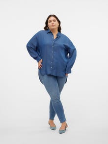 Vero Moda VMCFLASH Średni stan Krój skinny Jeans -Medium Blue Denim - 10327701
