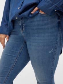Vero Moda VMCFLASH Średni stan Krój skinny Jeans -Medium Blue Denim - 10327701