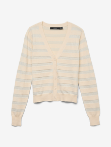Vero Moda VMHAPPYSHINE Strickjacke -Birch - 10327790