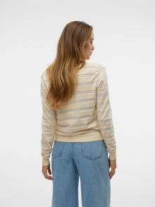 Vero Moda VMHAPPYSHINE Strickjacke -Birch - 10327790