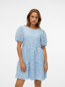 Vero Moda VMBOA Kort kjole -Cashmere Blue - 10327821