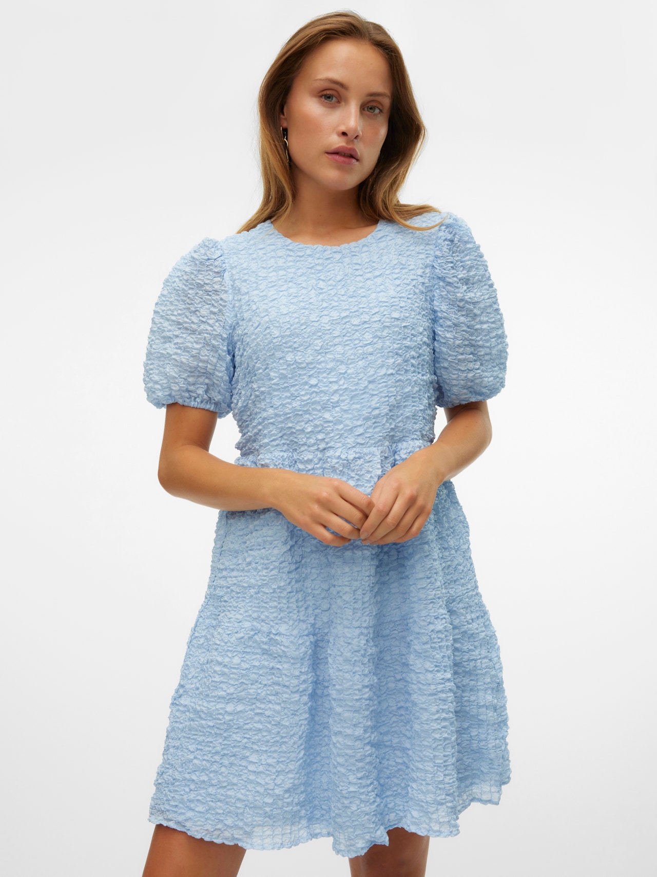 Vero Moda VMBOA Kurzes Kleid -Cashmere Blue - 10327821