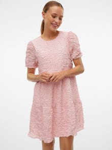 Vero Moda VMBOA Kort klänning -Roseate Spoonbill - 10327821