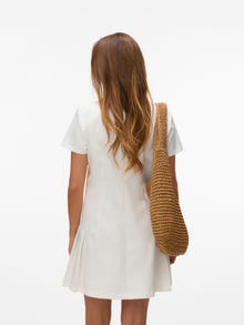 Vero Moda VMBINITA Trumpa suknelė -Cloud Dancer - 10327920