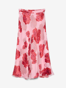 Vero Moda VMTHILDA Hög midja Lång kjol -Bonbon - 10327966