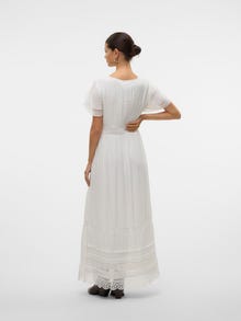 Vero Moda VMTIFFANI Lang kjole -Snow White - 10327971