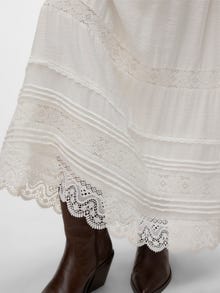 Vero Moda VMTIFFANI Lang kjole -Snow White - 10327971