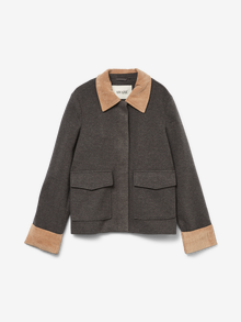 Vero Moda VMLUCKY Jacka -Dark Grey Melange - 10327985