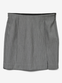 Vero Moda VMSANDY High waist Short Skirt -Medium Grey Melange - 10328030