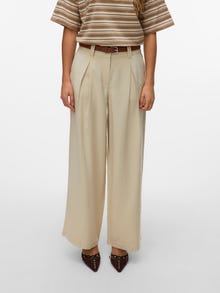 Vero Moda AWPURE High waist Trousers -Castle Wall - 10328050