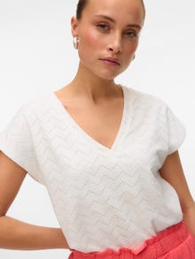 Vero Moda VMTHAS Top -Snow White - 10328120
