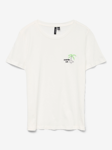 Vero Moda VMSARA T-shirts -Cloud Dancer - 10328157