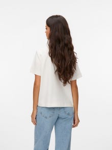Vero Moda VMPERNILLE T-Shirt -Snow White - 10328164