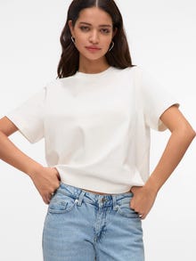 Vero Moda VMPERNILLE T-Shirt -Snow White - 10328164