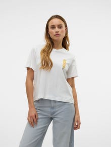 Vero Moda VMBERTA T-shirt -Snow White - 10328168