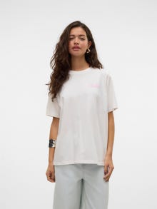 Vero Moda VMKATRINE T-Shirt -Snow White - 10328171