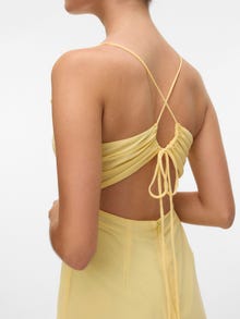 Vero Moda VMAMINA Długa sukienka -Pale Banana - 10328186