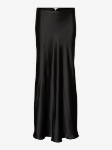 Vero Moda VMLOLA Korkea vyötärö Pitkä hame -Black - 10328189