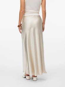Vero Moda VMLOLA High waist Lange rok -Pumice Stone - 10328189