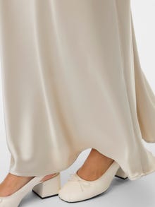 Vero Moda VMLOLA Korkea vyötärö Pitkä hame -Pumice Stone - 10328189