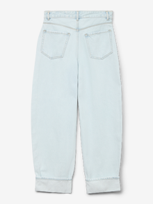Vero Moda VMBILLIE Hohe Taille Barrel Fit Jeans -Light Blue Denim - 10328203