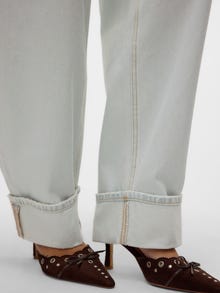 Vero Moda VMBILLIE Hohe Taille Barrel Fit Jeans -Light Blue Denim - 10328203