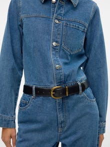 Vero Moda VMLONNIE Regular fit Denimjumpsuit -Medium Blue Denim - 10328424