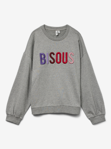 Vero Moda VMBOTRA Sweatshirt -Light Grey Melange - 10328547