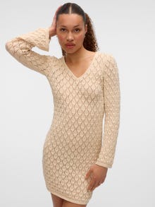 Vero Moda VMRANI Kort kjole -Birch - 10328572